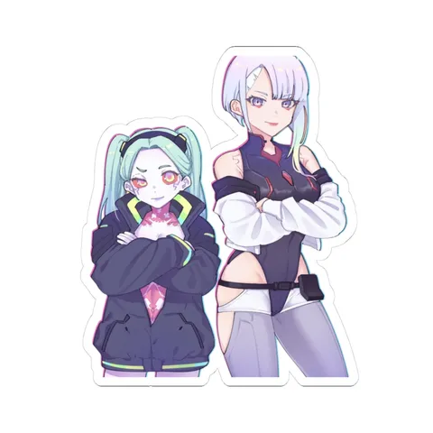 Rebecca and Lucy — Kiss-Cut sticker