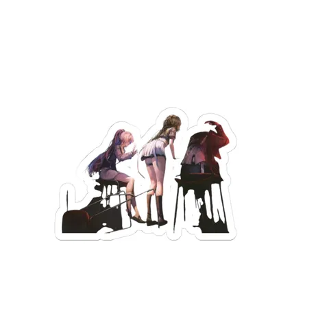 Rover And Aemeath — Kiss-Cut sticker