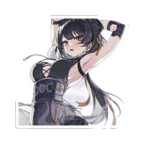 Rover Standing — Kiss-Cut sticker