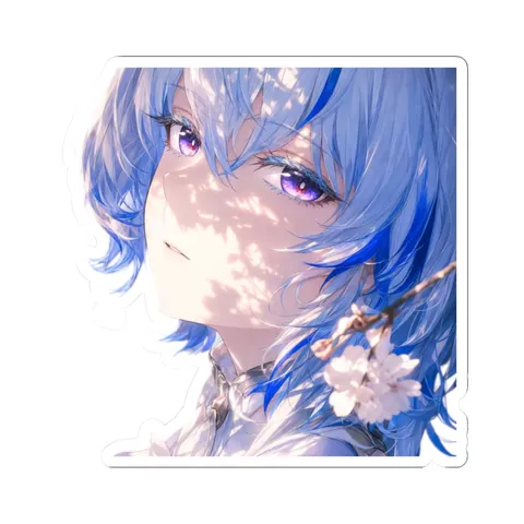Shorekeeper Flowers — Kiss-Cut sticker