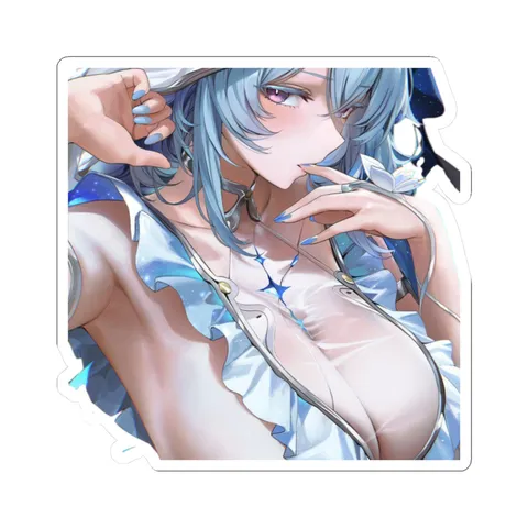 Shorekeeper Side Eye — Kiss-Cut sticker