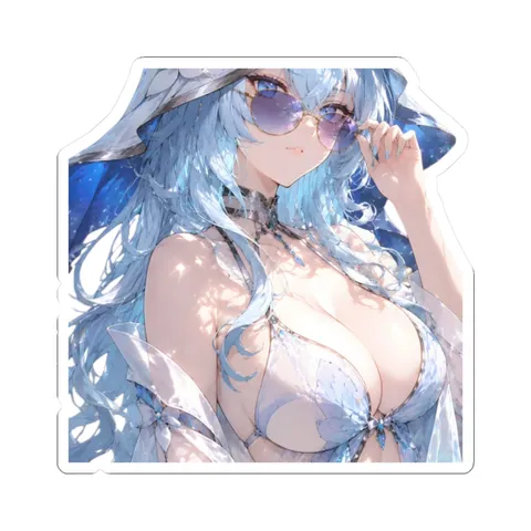 Shorekeeper Sunglasses — Kiss-Cut sticker