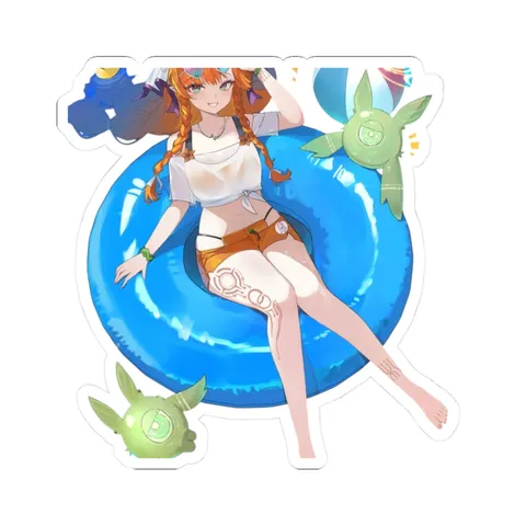 Sigrika Pool Donut — Kiss-Cut sticker