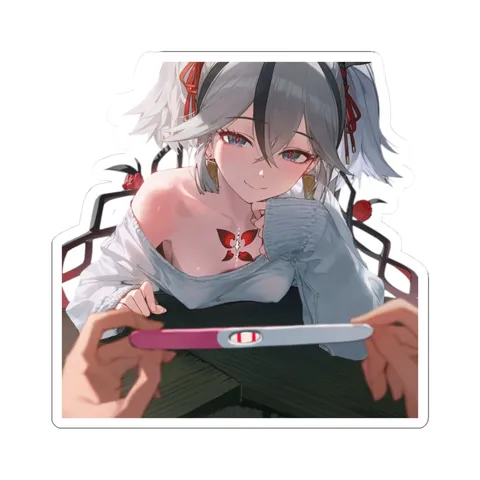 Camellya Pregnancy Test — Kiss-Cut sticker