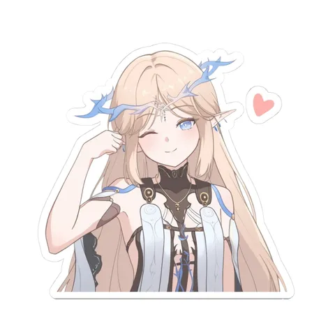 Cartethyia Heart — Kiss-Cut sticker