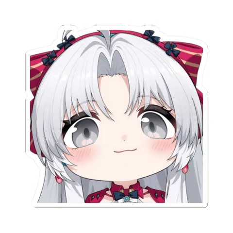Chibi Carlotta Montelli — Kiss-Cut sticker