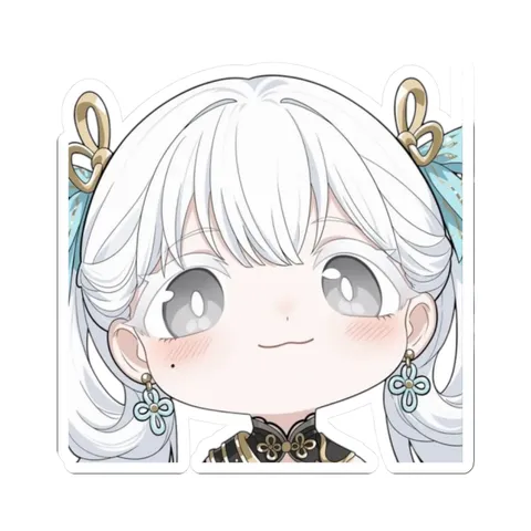 Chibi Jinshi — Kiss-Cut sticker
