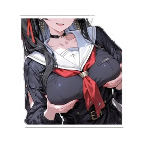 Chisa Shows Off — Kiss-Cut sticker