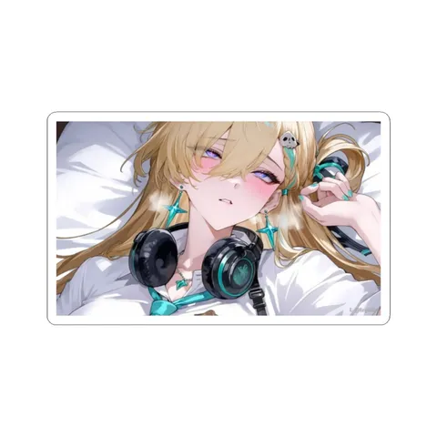 Hypnotized Lynae In Bed — Kiss-Cut sticker