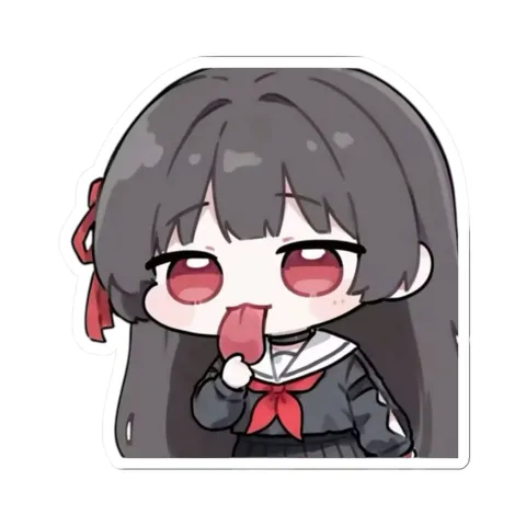 Lick Chisa — Kiss-Cut sticker