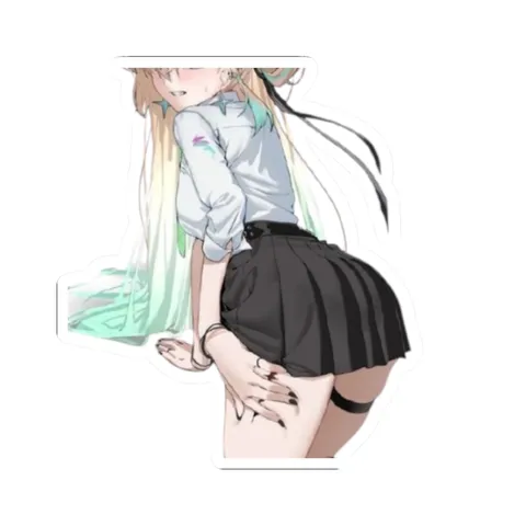 Lynae Looking Back — Kiss-Cut sticker
