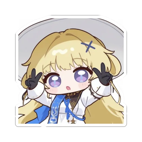 Peace Phoebe — Kiss-Cut sticker