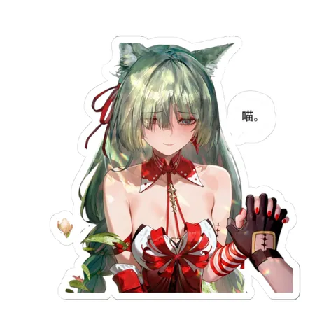 Phrolova Holding Hands — Kiss-Cut sticker