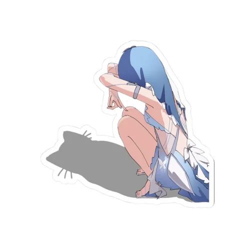 Shorekeeper Cat Shadow — Kiss-Cut sticker