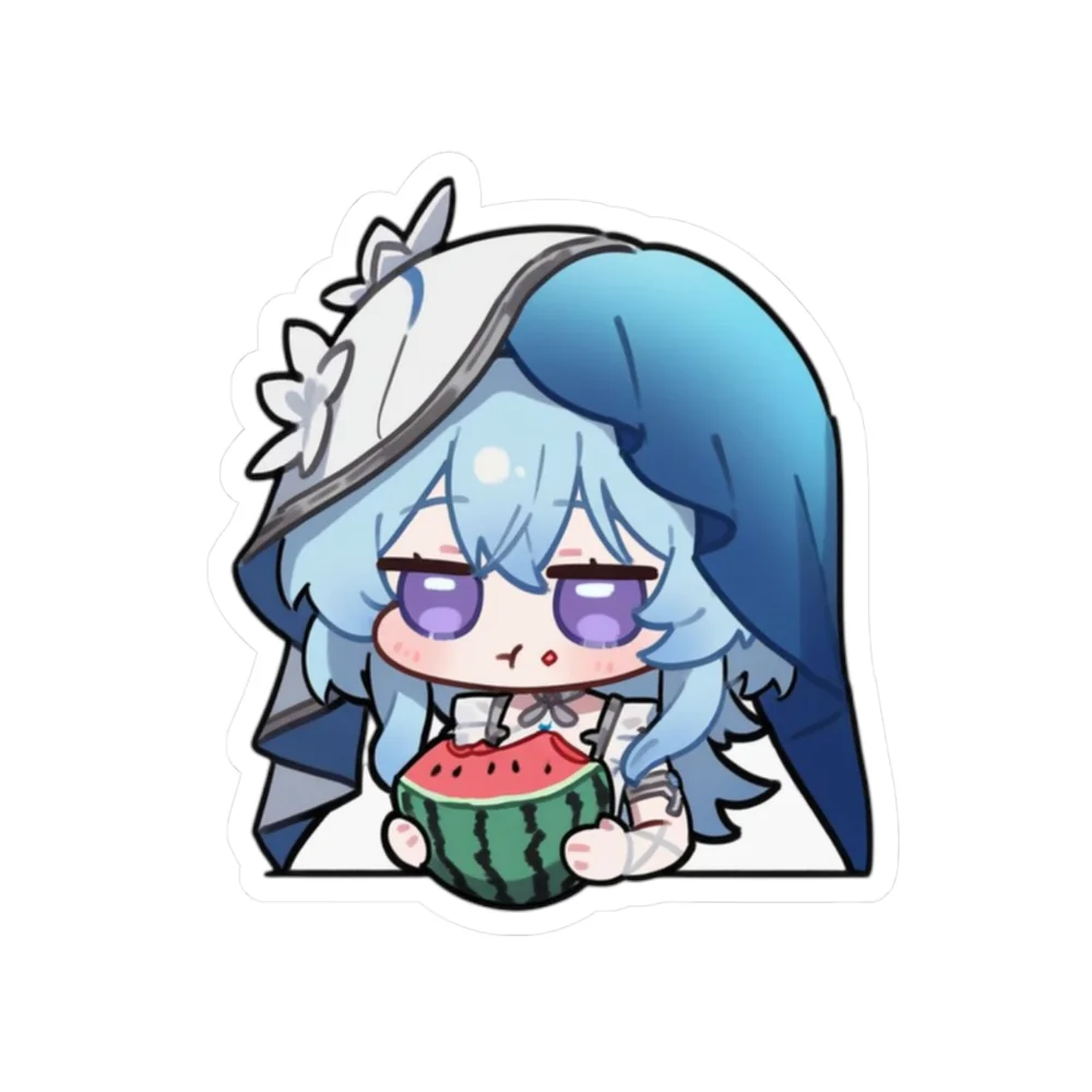 Shorekeeper Eating Watermelon