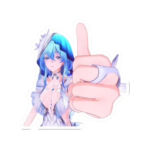 Shorekeeper Thumbs Up — Kiss-Cut sticker