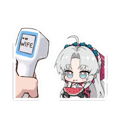 Wife Detector Carlotta — Kiss-Cut sticker