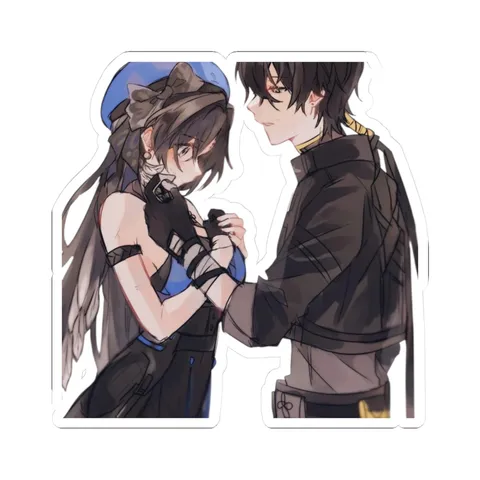 Yangyang and Rover (2) — Kiss-Cut sticker