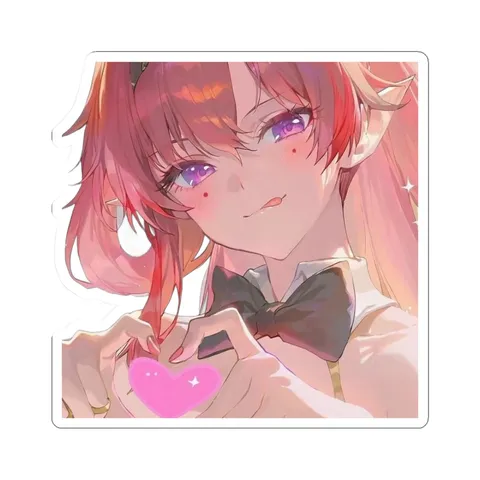 Yinlin Heart Gesture — Kiss-Cut sticker