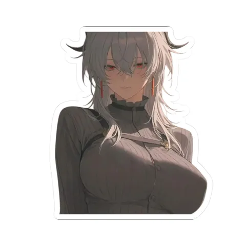 Zani Croptop — Kiss-Cut sticker