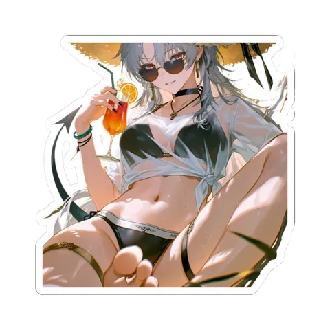 Zani Feet — Kiss-Cut sticker
