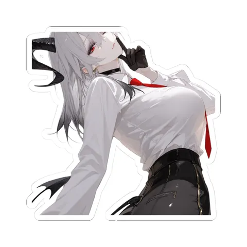 Zani Side Profile — Kiss-Cut sticker
