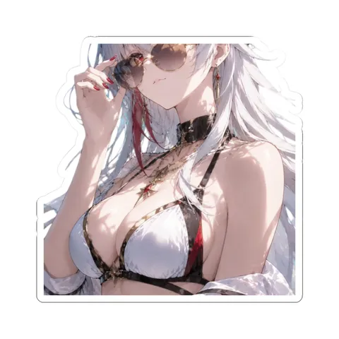 Zani Swimsuit — Kiss-Cut sticker