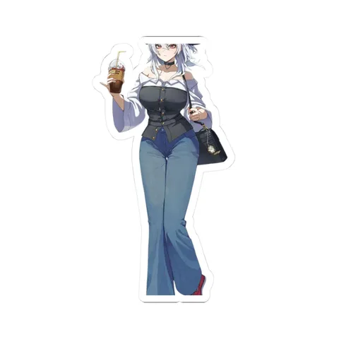Zani Boba Tea — Kiss-Cut sticker