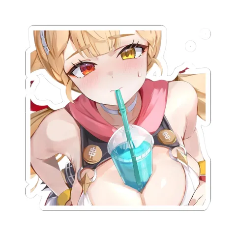 Alice Thymefield Blue Drink — Sticker sticker