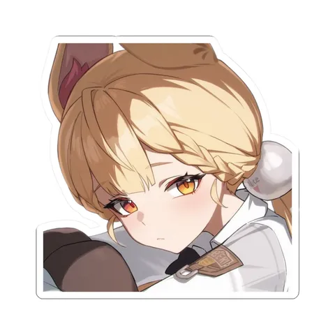 Alice Thymefield Braided Hair — Sticker sticker