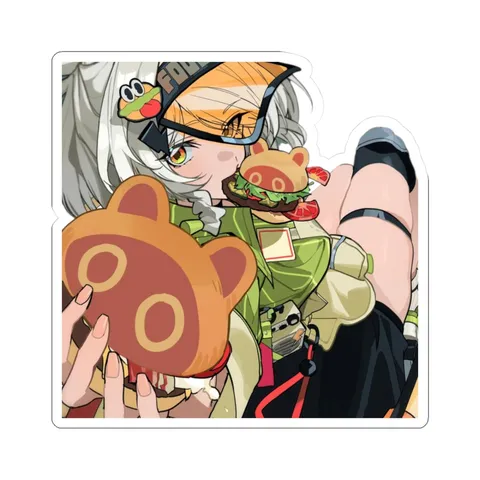 Anby Give You A Burger — Sticker sticker