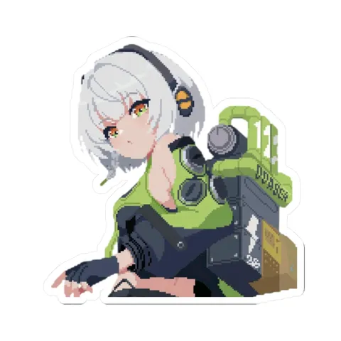 Anby Looks Back — Sticker sticker