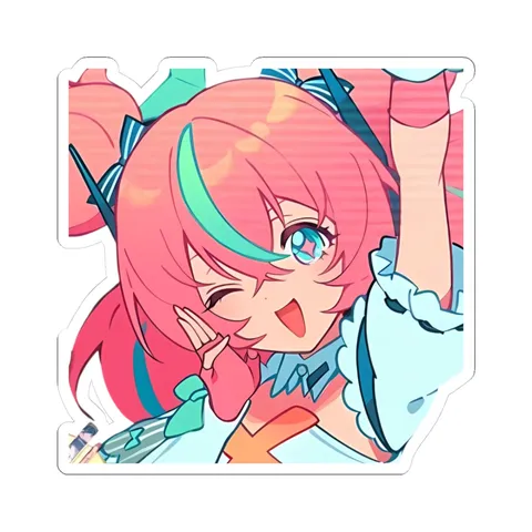 Aria Cheer — Kiss-Cut sticker