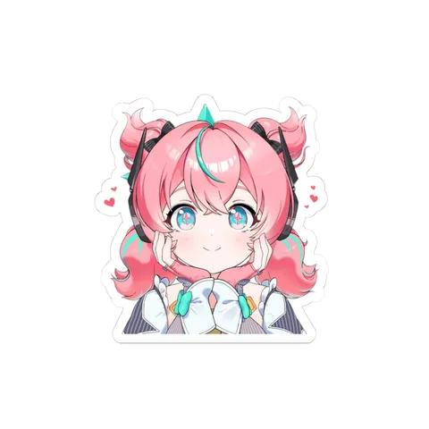 Aria Face — Kiss-Cut sticker