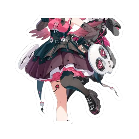 Aria Night Outfit — Kiss-Cut sticker