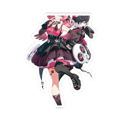 Aria Scary Outfit — Kiss-Cut sticker