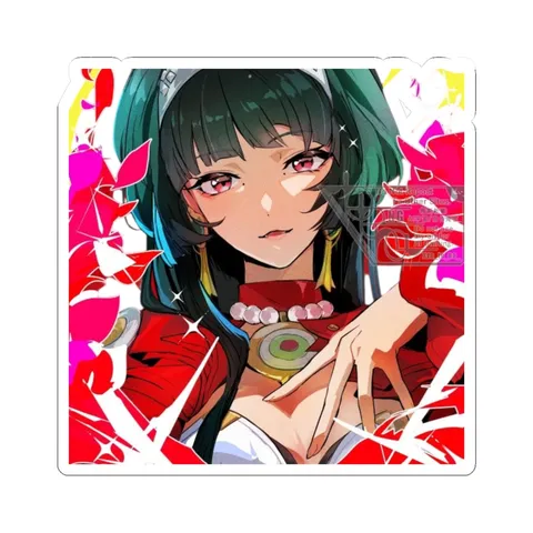 Astra Yao Hand On Chest — Sticker sticker