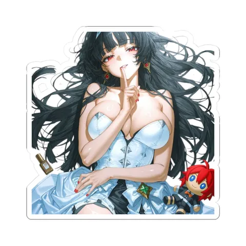Astra Yao Messy Hair — Sticker sticker
