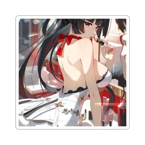 Astra Yao Naked Back — Sticker sticker