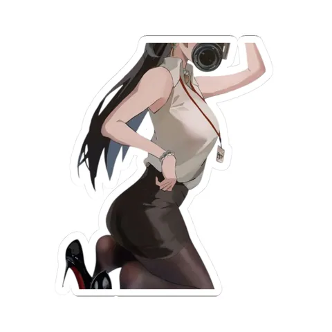 Astra Yao On Her Knees — Sticker sticker