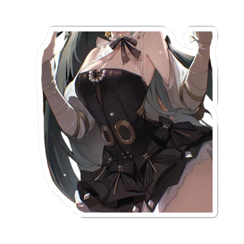Astra Yao Opens Curtains — Sticker sticker