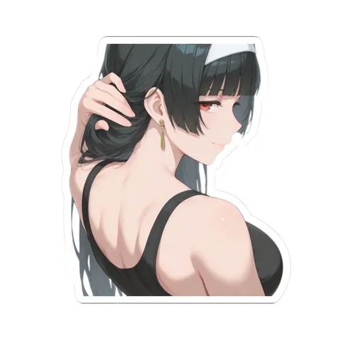 Astra Yao Catches You Looking — Kiss-Cut sticker
