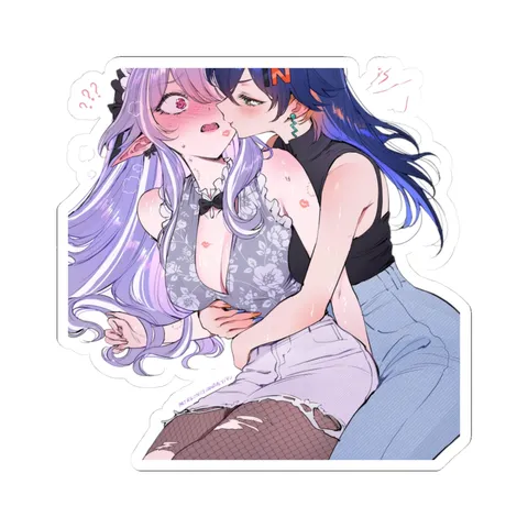 Belle Kisses Vivian — Sticker sticker