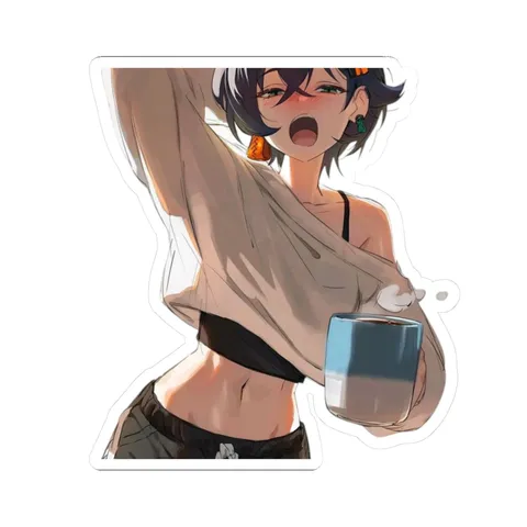 Belle Morning Coffee — Sticker sticker