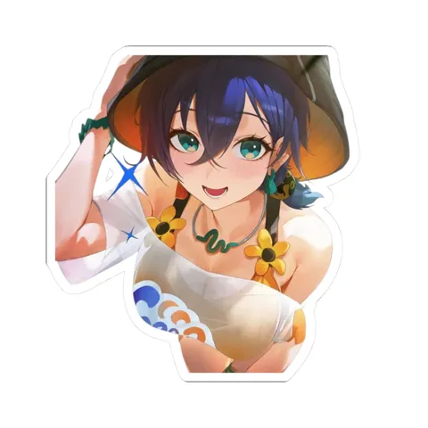 Belle Summer Fit — Kiss-Cut sticker