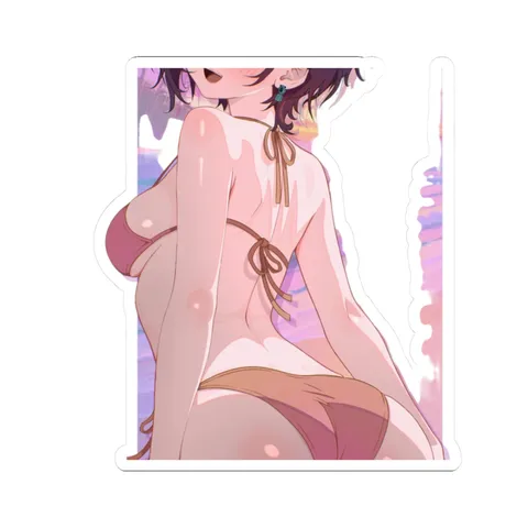 Belle Swimsuit (2) — Kiss-Cut sticker