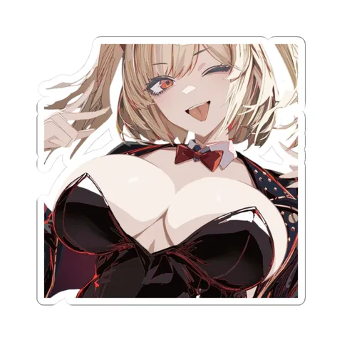 Burnice Latex Suit — Kiss-Cut sticker