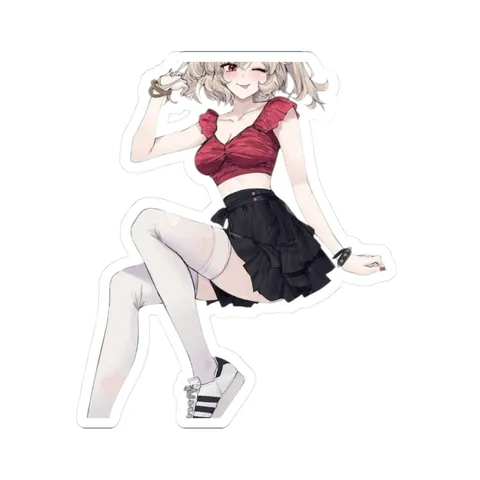 Burnice White Casual Outfit (2) — Kiss-Cut sticker