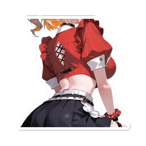 Burnice Catches You Looking (2) — Kiss-Cut sticker
