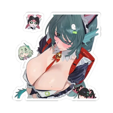 Cecilia Sky View — Kiss-Cut sticker